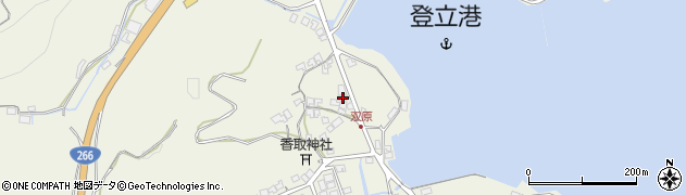 熊本県上天草市大矢野町登立1351周辺の地図
