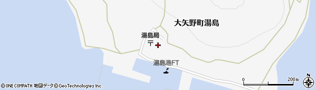 熊本県上天草市大矢野町湯島471周辺の地図
