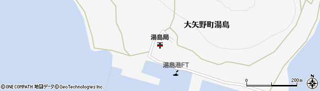 湯島郵便局周辺の地図