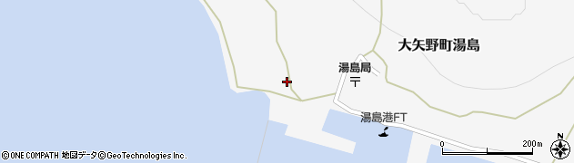 熊本県上天草市大矢野町湯島704周辺の地図