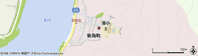宮崎県延岡市東海町175周辺の地図