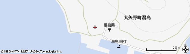 熊本県上天草市大矢野町湯島682周辺の地図
