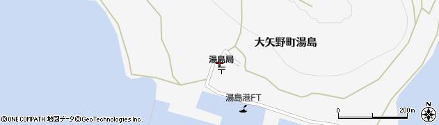 熊本県上天草市大矢野町湯島479周辺の地図