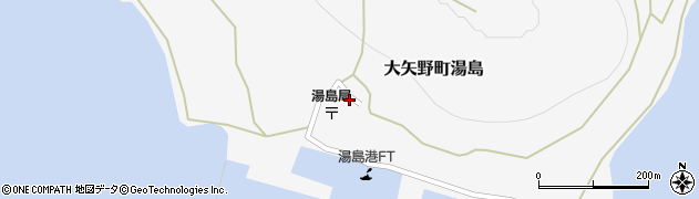 熊本県上天草市大矢野町湯島464周辺の地図
