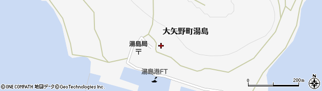 熊本県上天草市大矢野町湯島431周辺の地図