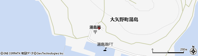 熊本県上天草市大矢野町湯島475周辺の地図
