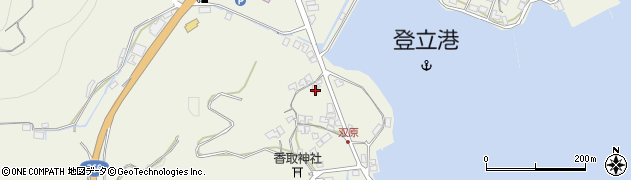 熊本県上天草市大矢野町登立1409周辺の地図