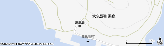 熊本県上天草市大矢野町湯島476周辺の地図
