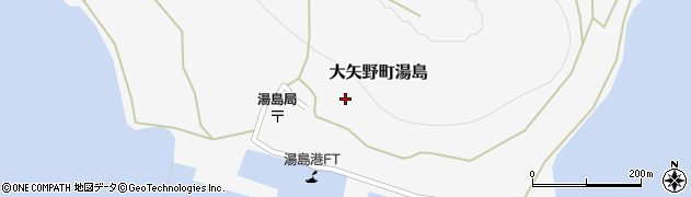 熊本県上天草市大矢野町湯島356周辺の地図