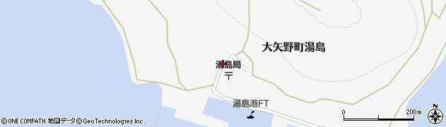 熊本県上天草市大矢野町湯島720周辺の地図