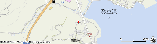 熊本県上天草市大矢野町登立1457周辺の地図