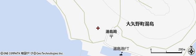 熊本県上天草市大矢野町湯島679周辺の地図