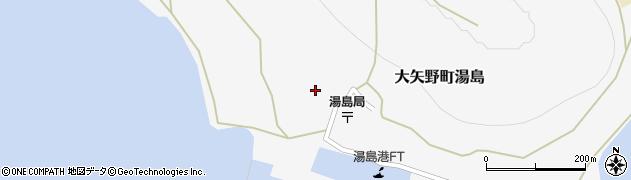 熊本県上天草市大矢野町湯島716周辺の地図