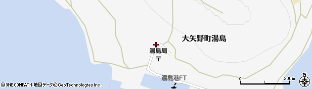 熊本県上天草市大矢野町湯島724周辺の地図