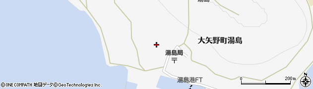 熊本県上天草市大矢野町湯島714周辺の地図