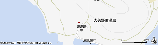 熊本県上天草市大矢野町湯島730周辺の地図