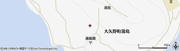 熊本県上天草市大矢野町湯島746周辺の地図
