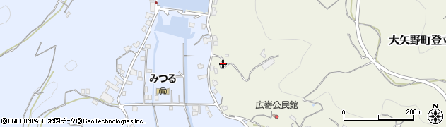 熊本県上天草市大矢野町登立7273周辺の地図