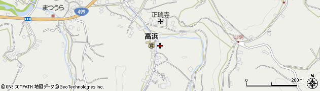 長崎県長崎市高浜町1721周辺の地図