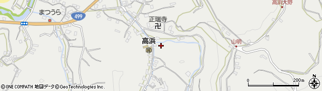 長崎県長崎市高浜町1724周辺の地図