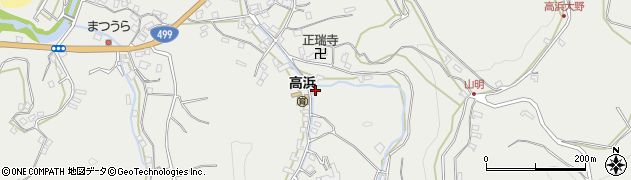 長崎県長崎市高浜町1722周辺の地図