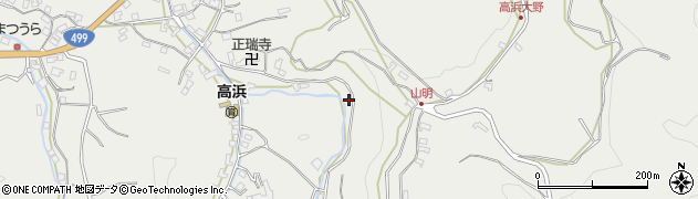 長崎県長崎市高浜町1741周辺の地図