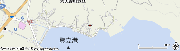 熊本県上天草市大矢野町登立3204周辺の地図