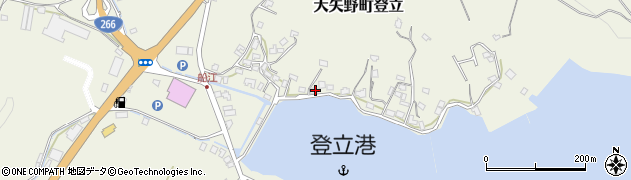 熊本県上天草市大矢野町登立3114周辺の地図
