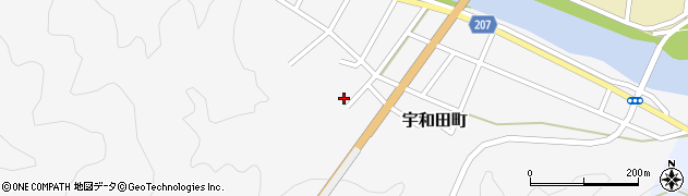 宮崎県延岡市宇和田町846周辺の地図