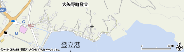 熊本県上天草市大矢野町登立3199周辺の地図
