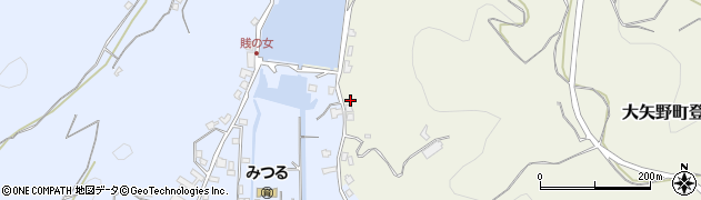 熊本県上天草市大矢野町登立7262周辺の地図