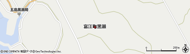 長崎県五島市富江町黒瀬周辺の地図