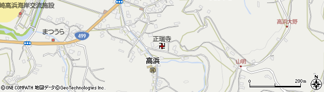 長崎県長崎市高浜町1796周辺の地図