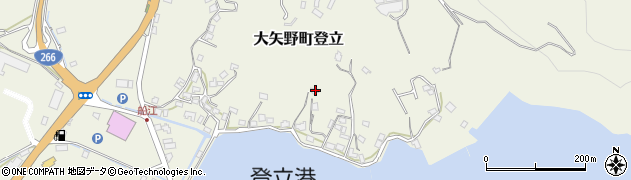 熊本県上天草市大矢野町登立3151周辺の地図