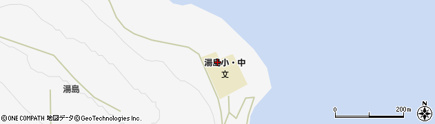 熊本県上天草市大矢野町湯島158周辺の地図