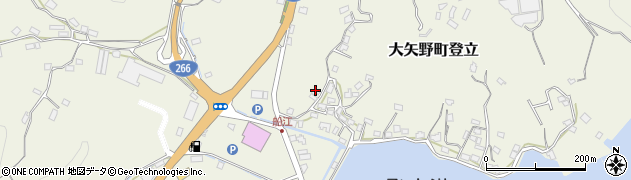 熊本県上天草市大矢野町登立3024周辺の地図