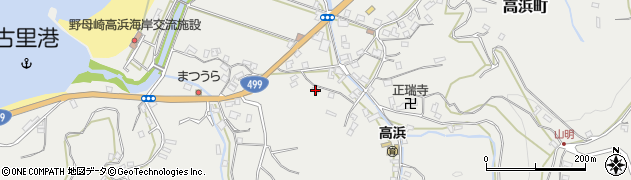 長崎県長崎市高浜町3332周辺の地図