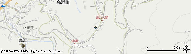 長崎県長崎市高浜町789周辺の地図