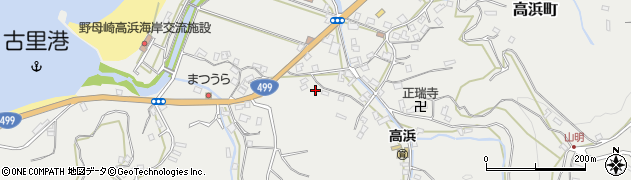 長崎県長崎市高浜町3336周辺の地図
