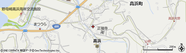 長崎県長崎市高浜町1790周辺の地図