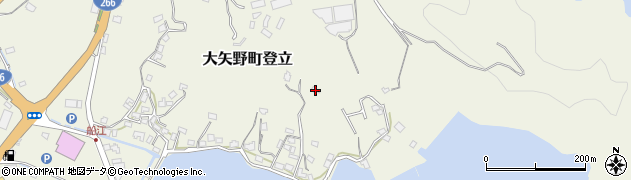 熊本県上天草市大矢野町登立3192周辺の地図