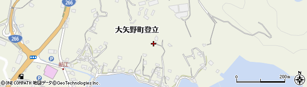 熊本県上天草市大矢野町登立3170周辺の地図