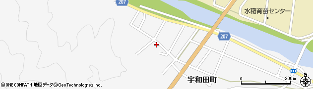 宮崎県延岡市宇和田町897周辺の地図