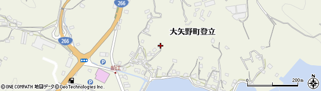 熊本県上天草市大矢野町登立3088周辺の地図