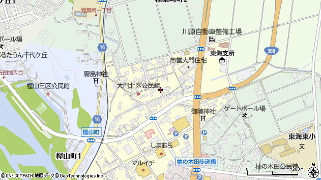 〒882-0027 宮崎県延岡市大門町の地図