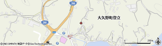 熊本県上天草市大矢野町登立3026周辺の地図