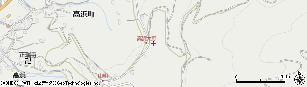 長崎県長崎市高浜町725周辺の地図