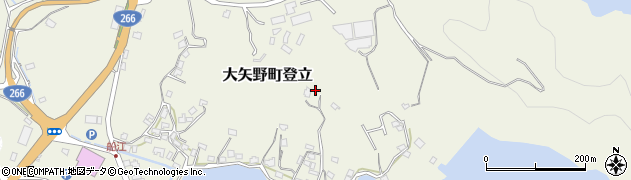 熊本県上天草市大矢野町登立3168周辺の地図