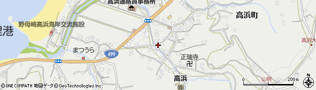 長崎県長崎市高浜町3309周辺の地図