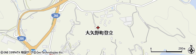 熊本県上天草市大矢野町登立3390周辺の地図